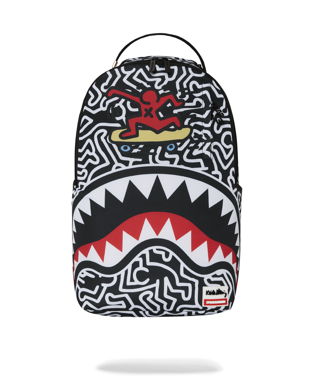 KEITH HARING SKATER SHARK DLXSR BACKPACK – SPRAYGROUND®