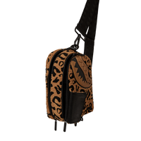 SPRAYGROUND® SLING CHEETAH CHENILLE BACKPACK SLING