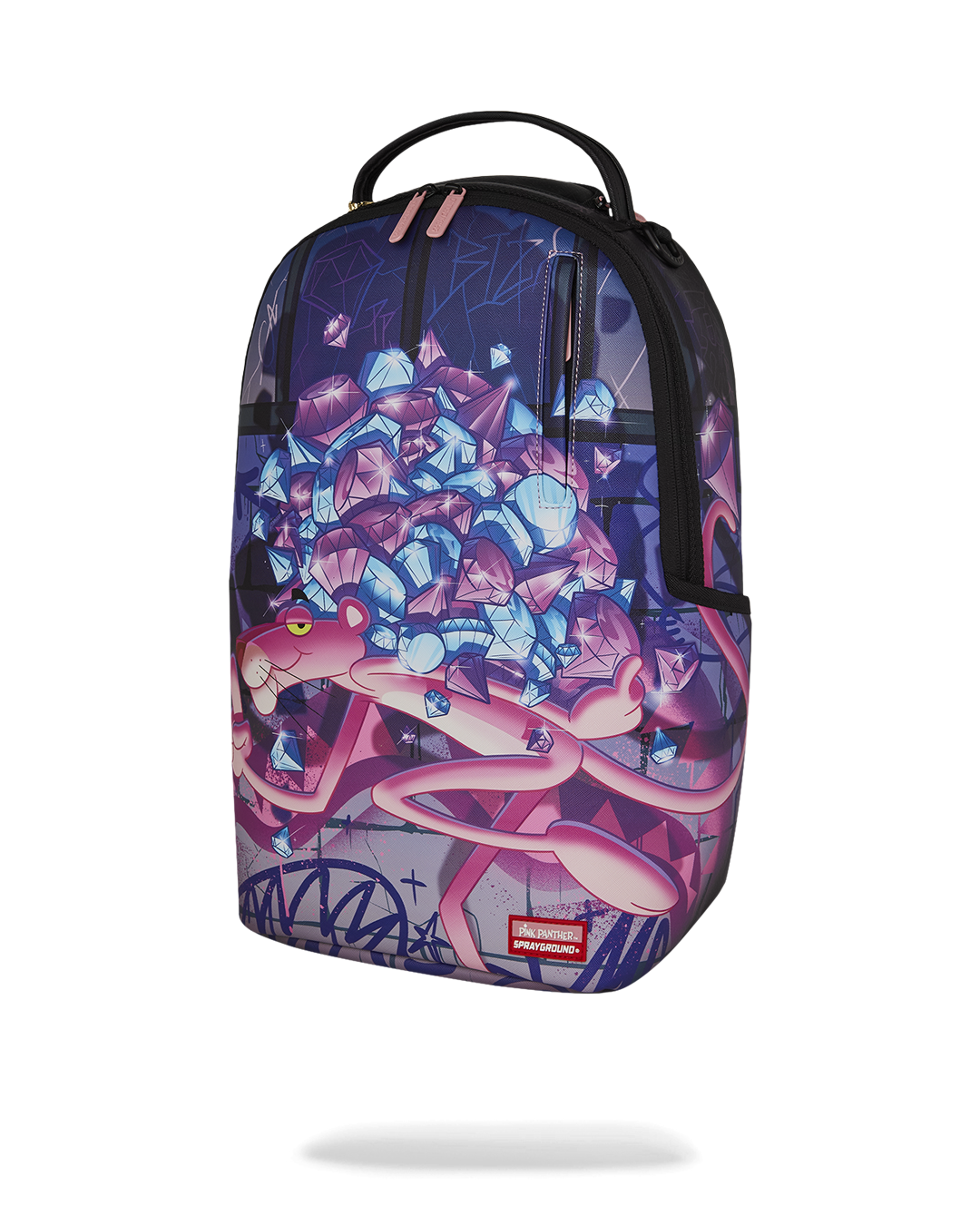 PINK PANTHER DIAMOND HEIST BACKPACK – SPRAYGROUND® PINK PANTHER DIAMOND HEIST BACKPACK – SPRAYGROUND®