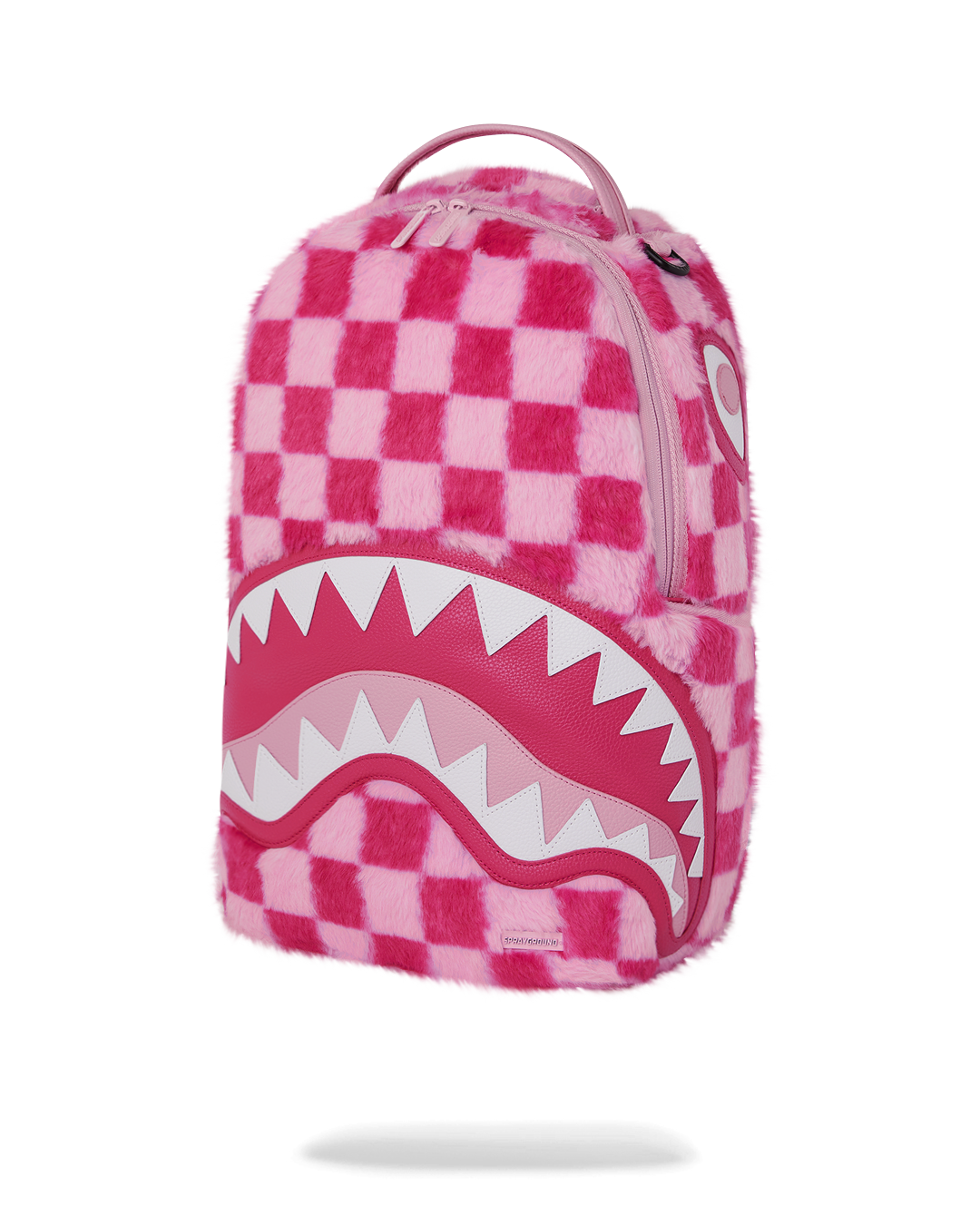 FURZILLA SHARK (PINK CHECK) BACKPACK – SPRAYGROUND® FURZILLA SHARK (PINK CHECK) BACKPACK – SPRAYGROUND®