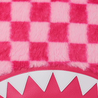 SPRAYGROUND® BACKPACK PINK FUR CHECK BACKPACK