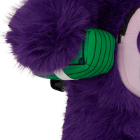 SPRAYGROUND® BACKPACK FURZILLA SHARK (PURP) MONEYBEAR BACKPACK