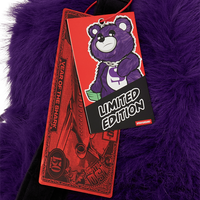 SPRAYGROUND® BACKPACK FURZILLA SHARK (PURP) MONEYBEAR BACKPACK