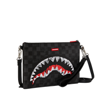 SPRAYGROUND® POUCHETTE SCRIBBLE SHARK CROSSOVER CLUTCH