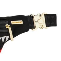 SPRAYGROUND® CROSSBODY SHARK CENTRAL KNIT SAVVY CROSSBODY