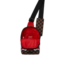 SPRAYGROUND® SLING CHECK 2 EMBOSS BACKPACK SLING