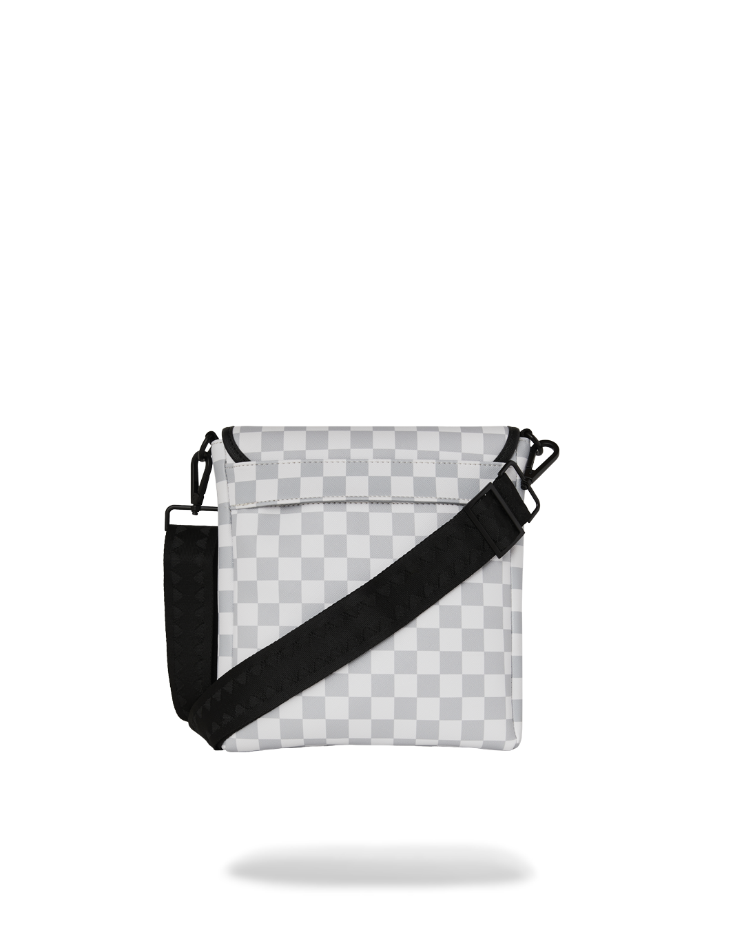 SPRAYGROUND® SLING BLACK STENCIL SHARK MESSENGER SLING