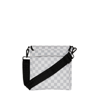 SPRAYGROUND® SLING BLACK STENCIL SHARK MESSENGER SLING