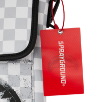 SPRAYGROUND® SLING BLACK STENCIL SHARK MESSENGER SLING