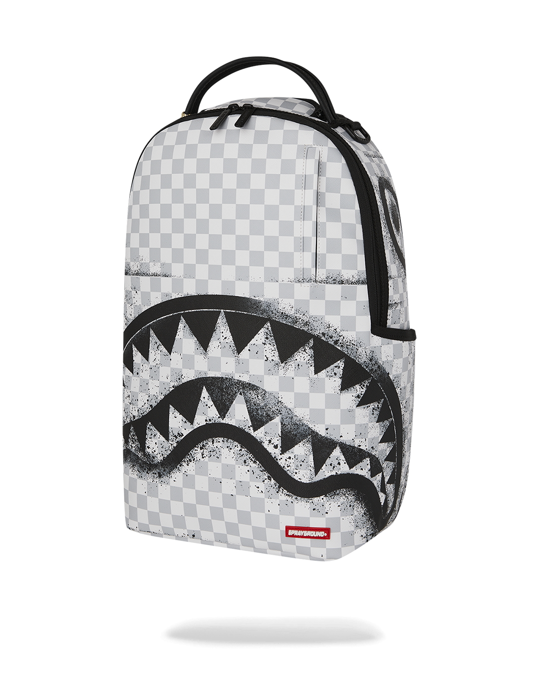 SPRAYGROUND® BACKPACK BLACK STENCIL SHARK BACKPACK