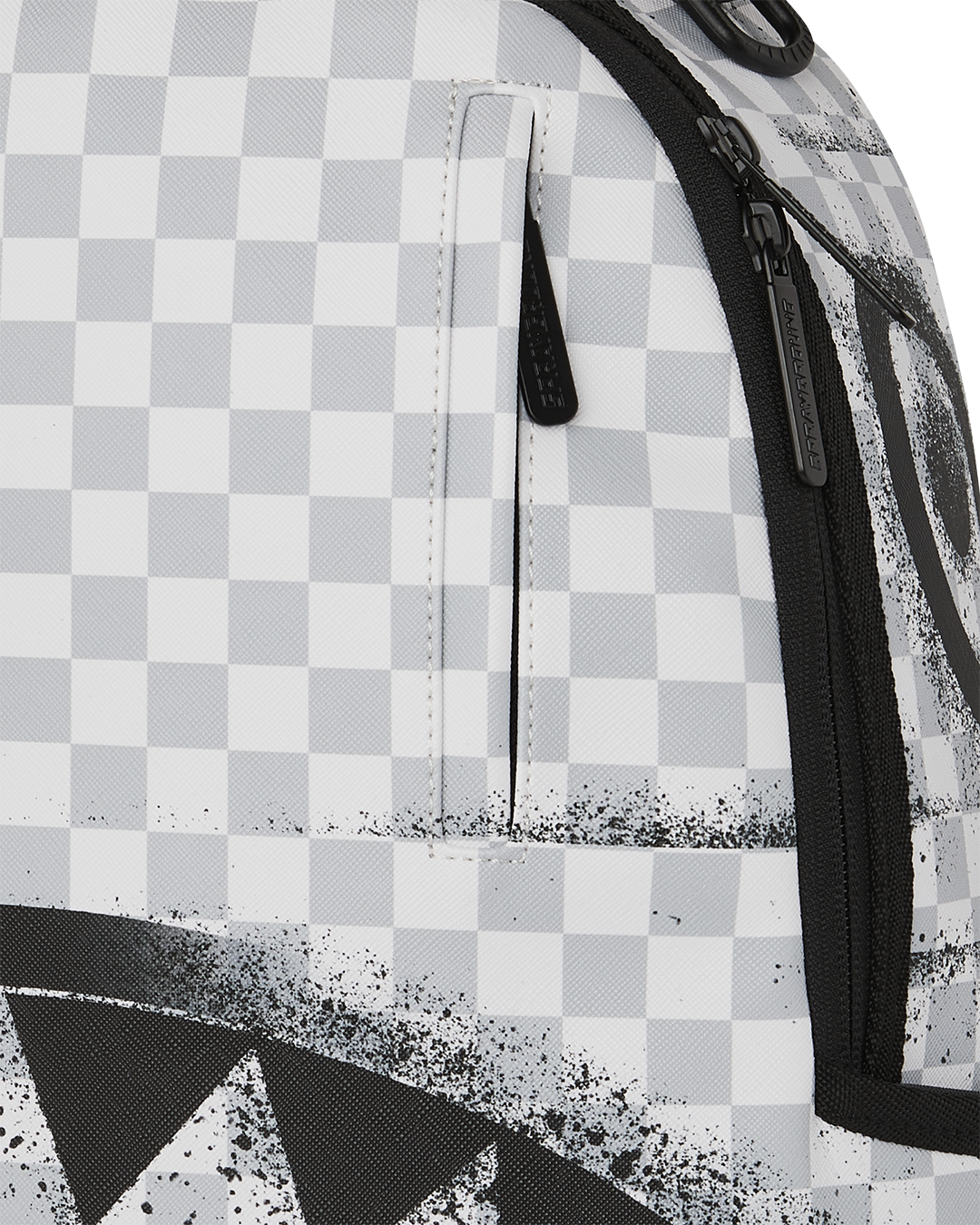 SPRAYGROUND® BACKPACK BLACK STENCIL SHARK BACKPACK