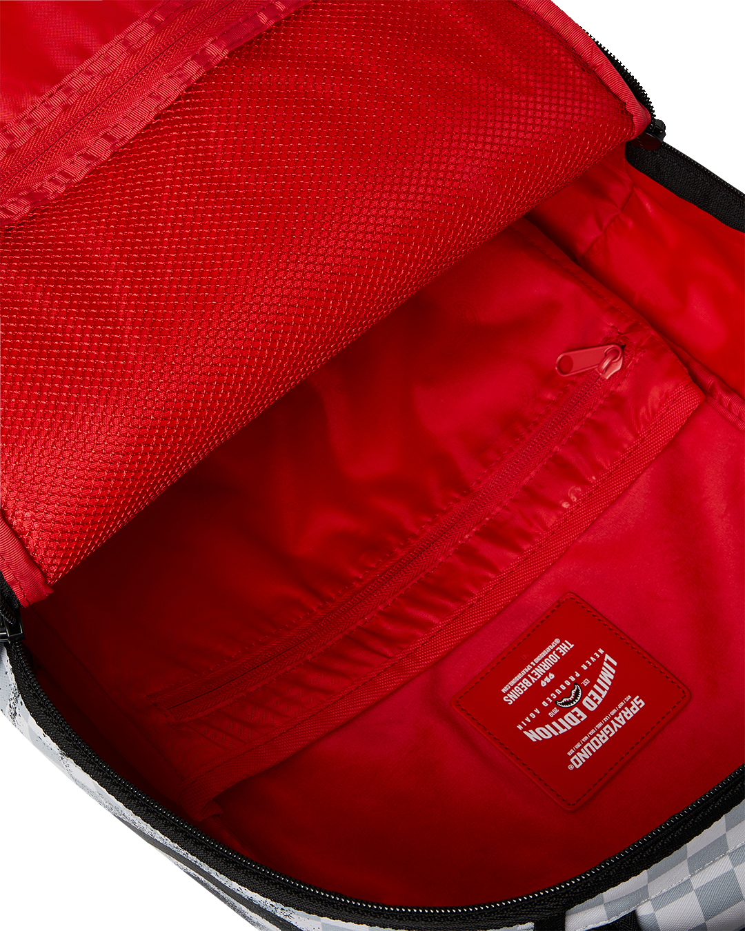 SPRAYGROUND® BACKPACK BLACK STENCIL SHARK BACKPACK