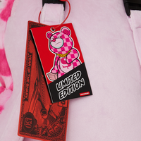 SPRAYGROUND® BACKPACK PINK FUR CHECK MONEYBEAR BACKPACK