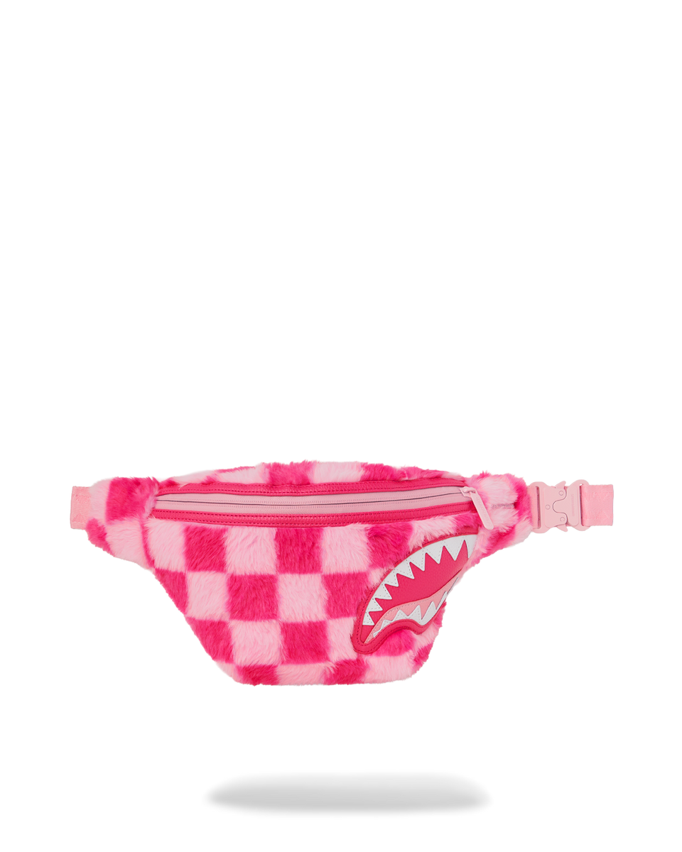 BombShell / Signature Series 【g-rap】 FURZILLA SHARK (PINK CHECK) SAVVY CROSSBODY – SPRAYGROUND®