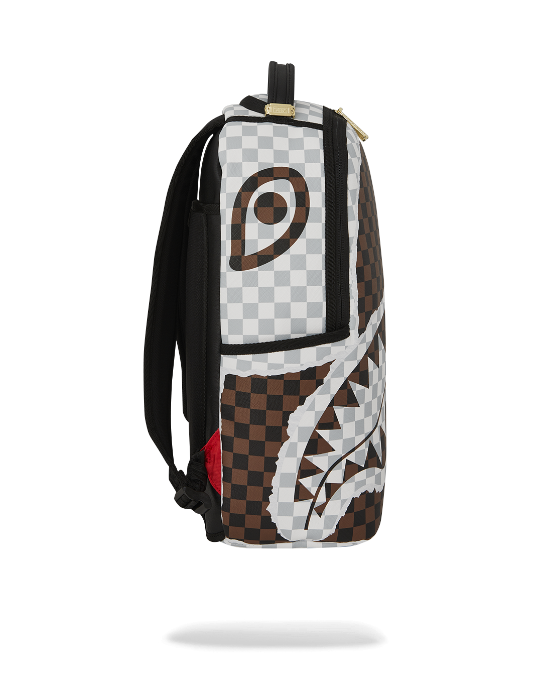 SPRAYGROUND® BACKPACK CREAM AND BROWN TEAR CHECK BACKPACK