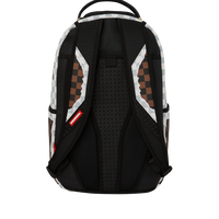 SPRAYGROUND® BACKPACK CREAM AND BROWN TEAR CHECK BACKPACK