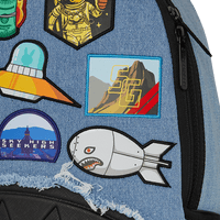SPRAYGROUND® BACKPACK DENIM TEAR 3 AM PATCHES BACKPACK