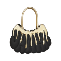 SPRAYGROUND® HANDBAG GOLD AND DANGEROUS SHARK HANDBAG
