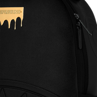 SPRAYGROUND® BACKPACK GOLD BRICK LUXE BLACK BACKPACK