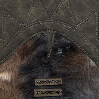 SPRAYGROUND® BACKPACK FOUNDATION DAYS FUR COAT SHARK BACKPACK