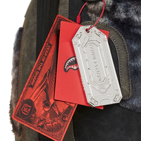 SPRAYGROUND® BACKPACK FOUNDATION DAYS FUR COAT SHARK BACKPACK