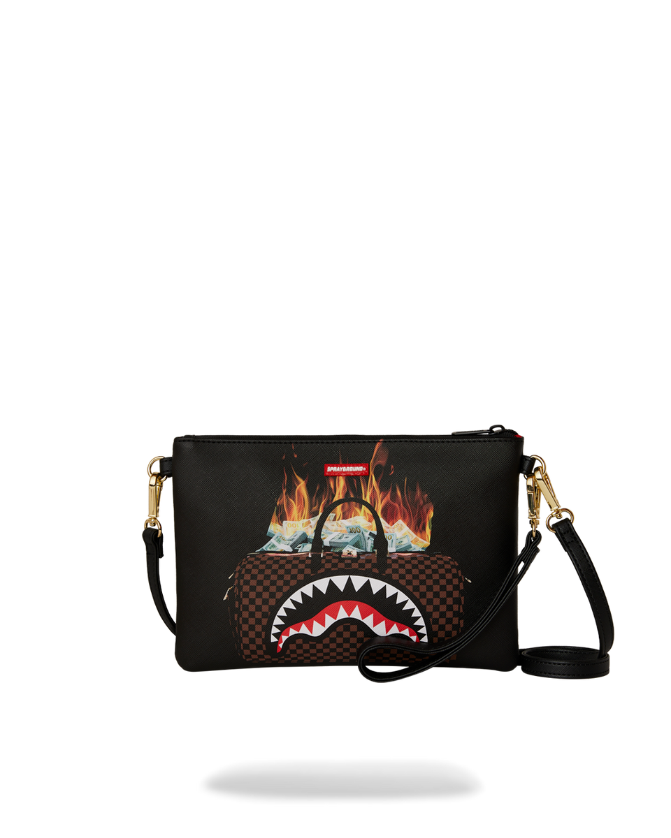 MONEY BAG DOUBLE TAKE CROSSOVER CLUTCH – SPRAYGROUND®