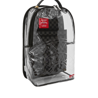 SPRAYGROUND® BACKPACK HIDDEN MESSAGE CLEAR BACKPACK
