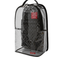 SPRAYGROUND® BACKPACK HIDDEN MESSAGE CLEAR BACKPACK