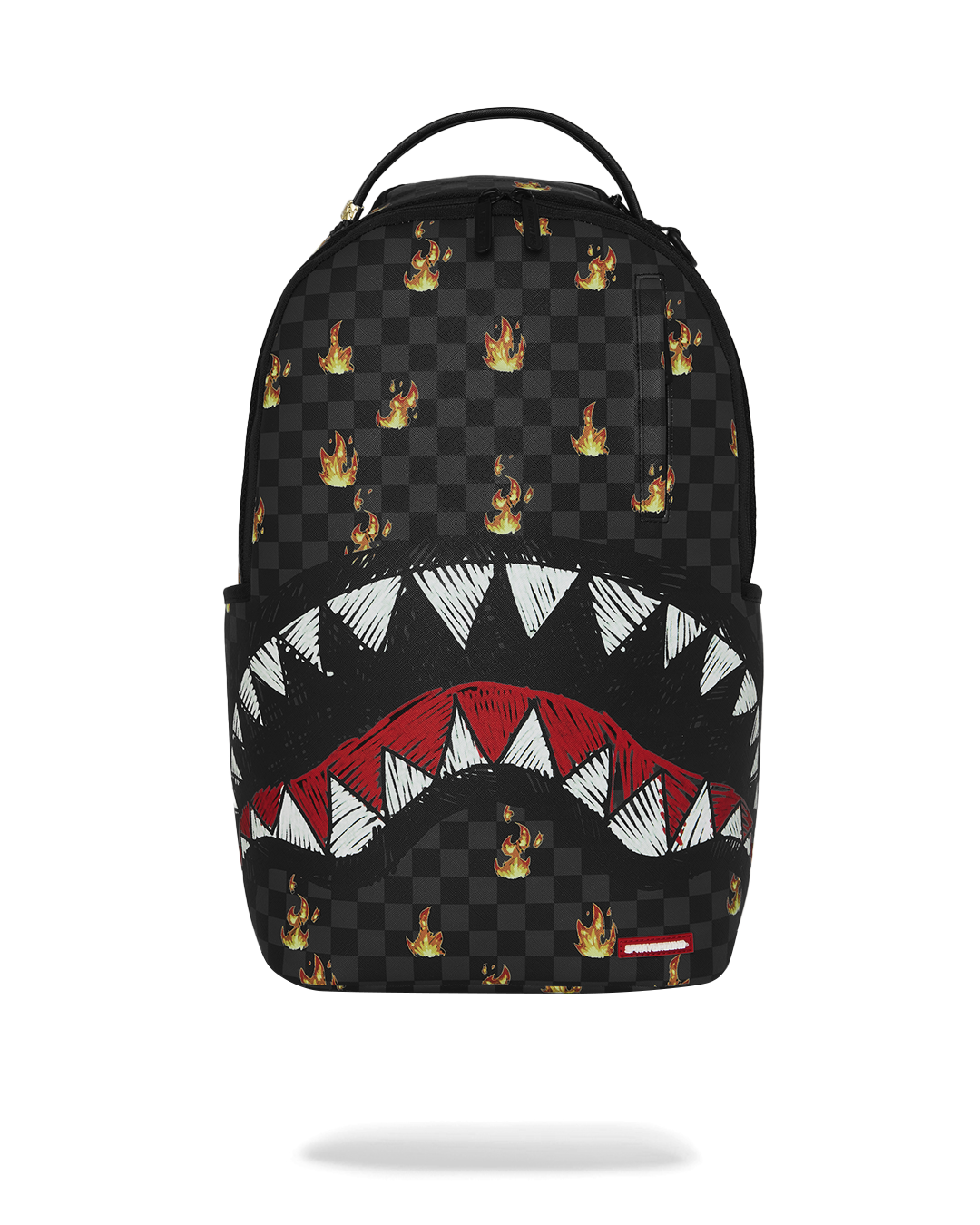 Sprayground Super Hot Fire Sharks In Paris Backpack