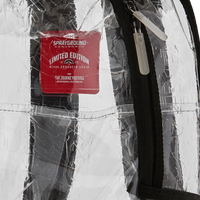 SPRAYGROUND® BACKPACK EMBOSSED GRAFF FULLY CLEAR BACKPACK