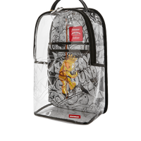 SPRAYGROUND® BACKPACK ASTROMANE DOODLE CLEAR BACKPACK