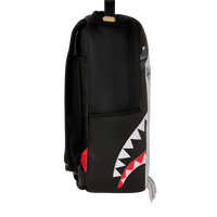SPRAYGROUND® BACKPACK MISSING BAG FLYER ON BAG WITH REAL CUT STRIPS BACKPACK