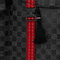 SPRAYGROUND® BACKPACK A.I. AFRICAN INTELLIGENCE MIDNIGHT MAGIC BACKPACK - SANDFLOWER COLLAB