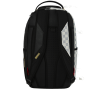 SPRAYGROUND® BACKPACK CREAM CHECK SIDE DRIP BACKPACK