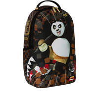 SPRAYGROUND® BACKPACK KUNG FU PANDA PO CHECKER KARATE KICK BACKPACK