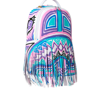 SPRAYGROUND® BACKPACK A.I. AFRICAN INTELLIGENCE MOTIVATED MOTION BACKPACK - SANDFLOWER COLLAB