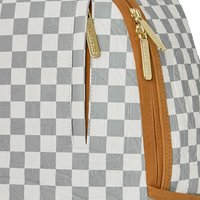 SPRAYGROUND® BACKPACK GRAFF EMBOSSED CREAM CHECK BACKPACK