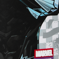 SPRAYGROUND® BACKPACK MARVEL BLACK PANTHER WAKANDA FOREVER ON WHITE CHECK BACKPACK