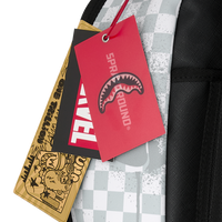 SPRAYGROUND® BACKPACK MARVEL BLACK PANTHER WAKANDA FOREVER ON WHITE CHECK BACKPACK