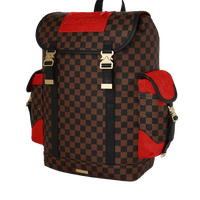 SPRAYGROUND® BACKPACK RED REDEMPTION MONTE CARLO BACKPACK