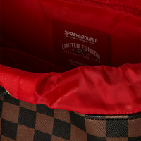 SPRAYGROUND® BACKPACK RED REDEMPTION MONTE CARLO BACKPACK
