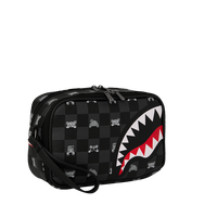 SPRAYGROUND® TOILETRY GRAY PEEKING CHARACTER CHECK TOILETRY BRICK