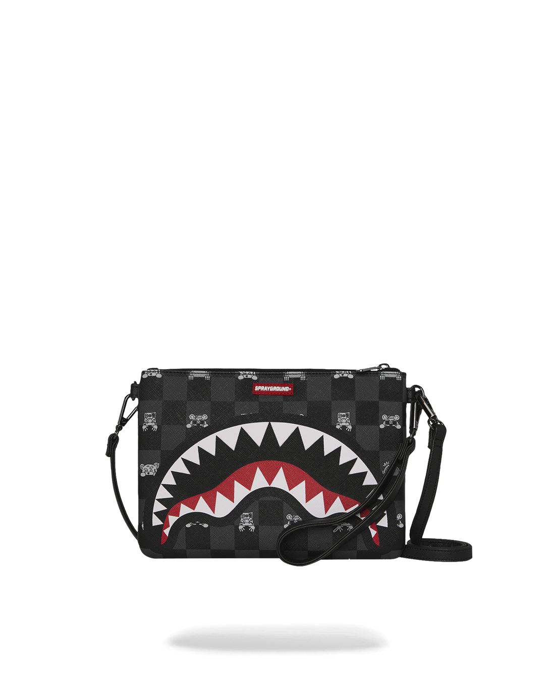 sprayground ショルダーバッグ SHARK MOB HIDEOUT CROSSOVER CLUTCH – SPRAYGROUND®