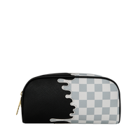 SPRAYGROUND® POUCH CREAM CHECK SIDE DRIP POUCH