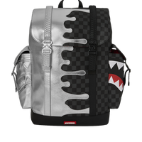 SPRAYGROUND® BACKPACK SILVER SIDE DRIP MONTE CARLO BACKPACK