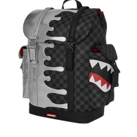 SPRAYGROUND® BACKPACK SILVER SIDE DRIP MONTE CARLO BACKPACK