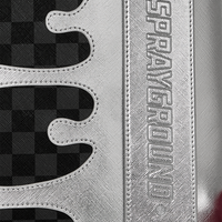 SPRAYGROUND® BACKPACK SILVER SIDE DRIP MONTE CARLO BACKPACK