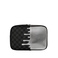 SPRAYGROUND® TOILETRY SILVER SIDE DRIP TOILETRY BRICK