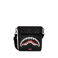 SPRAYGROUND® SLING SHARKS IN PARIS BALLOON BLACK MESSENGER SLING