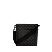 SPRAYGROUND® SLING SHARKS IN PARIS BALLOON BLACK MESSENGER SLING